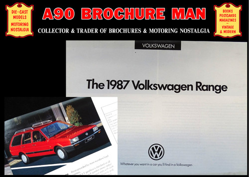Volkswagen range 1987 old - volkswagen,