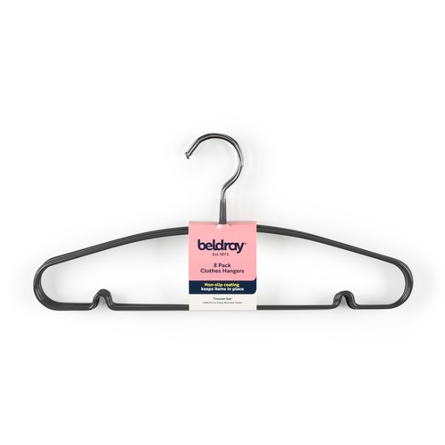 Beldray pack metal hangers - pack,