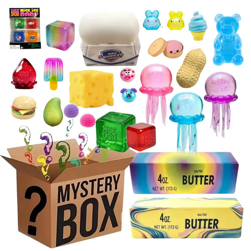 Mystery fidget toy - fidget, box