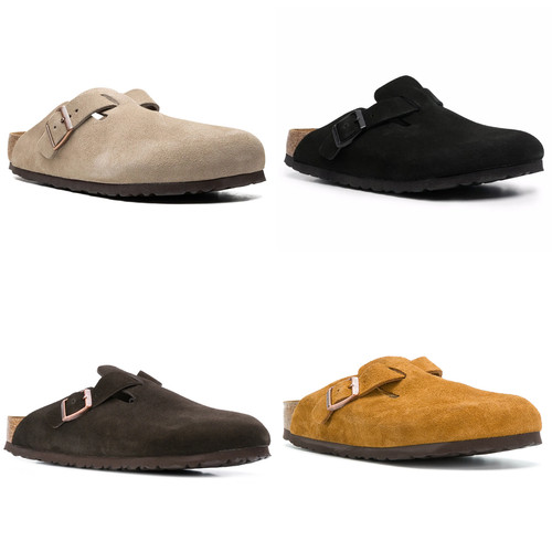 Birkenstock boston suede - birkenstock,