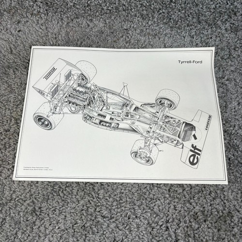 Tyrrell ford vintage - tyrrell-ford, f1