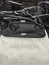 Coccinelle Black Clutch Handbag With Dust Bag In VGC