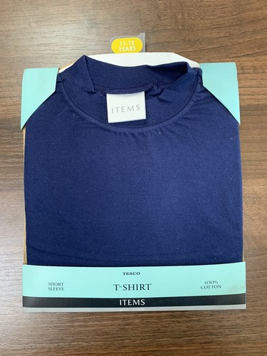 Tesco blue shirt size 12 - blue, t-shirt