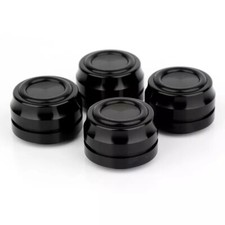 4x Black Aluminum alloy HiFi