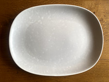 Vintage Poole Pottery Twintone Seagull & Peach: 12" Serving Plate/Platter (C97)