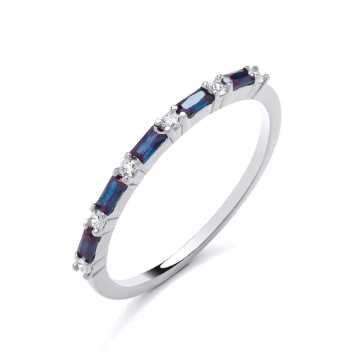 Sterling silver simulated - silver,