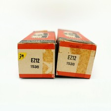 2 X EZ12 RSD TUBE. 1960s PROD