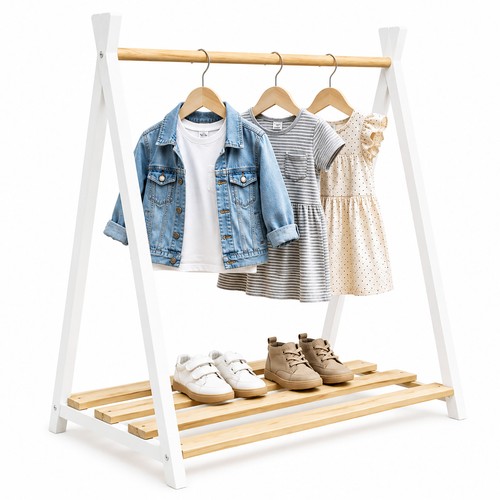 Kids clothes rack coat - clothes, rack,