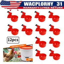 12 PCS Automatic Chicken Water