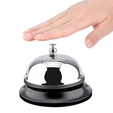 Ring Bell Service Call Counter Desk Reception Hotel Restaurant Office Bar