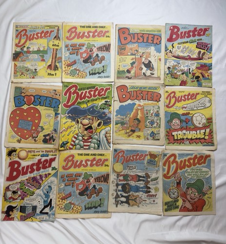 12x vintage buster comic - 12x,