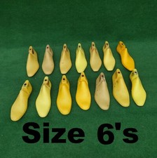 14 Plastic Shoe Lasts  --- no pairs all single SIZE 6