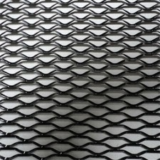 Car Body Bumper Fender 40inx13in Hexagonal Style Aluminum Grille Net Mesh Grill 