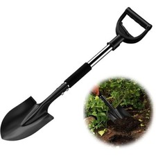Garden Digging Spade Stainless Steel Snow Shovel For Weeding Planting Cleaning