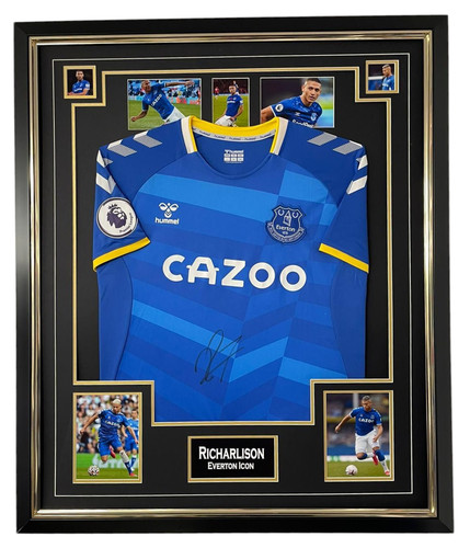 Framed richarlison everton - richarlison, of