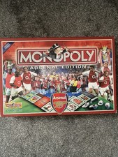 Vintage Monopoly Arsenal Edition Board Game Limited Edition - Read Description 