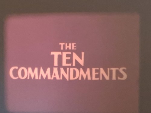 The ten commandments - ten, 1956