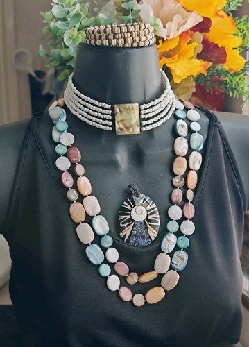 4pc surf holiday shell choker - surf,
