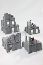 Ancient Ruined Building Bundle - Made For Mordheim/Heroquest/DnD/Warhammer