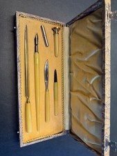 vintage Art Deco desk set