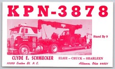 Vintage KPN-3878 CB Radio QSL