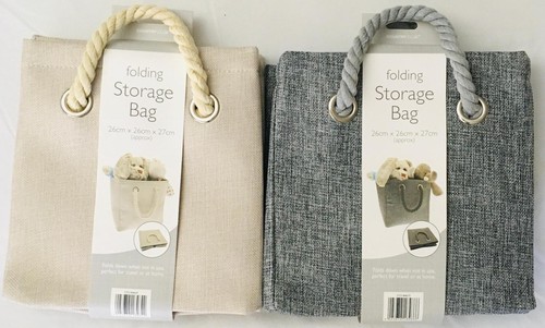 Folding storage bag weave - storage,