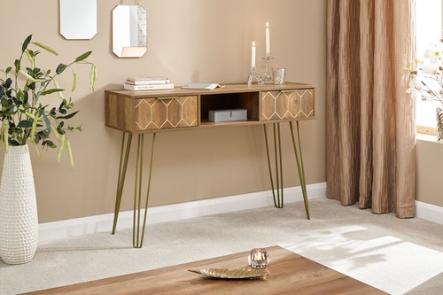 Orleans drawer console desk - orleans, 2