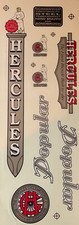 Hercules bicycle stickers for - hercules,