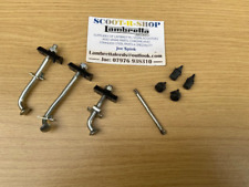 LAMBRETTA SERIES 3 - GP TOOL BOX FITTING KIT. J/BOLTS - DOOR PIN - DOOR RUBBERS.