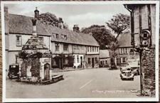 Walsingham Village Pump Wells Next The Sea Fakenham Car Vintage Postcard
