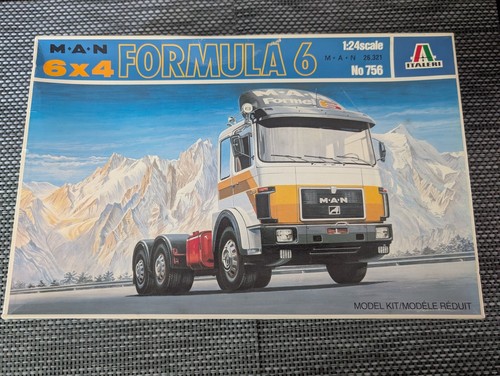 Italeri man 6x4 formula - italeri,