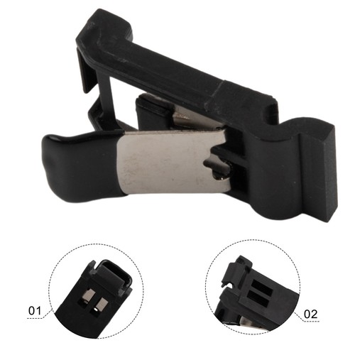 Door cover clip - cover, black