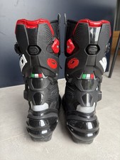 Sidi Vertigo 2 Motorcycle Motorbike Boots - Black - 43
