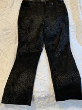 Robell Women's Black Patterned