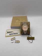 Burberry Ladies Watch BU10117 Classic 32mm Swiss Made Rose Gold & Silver New