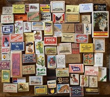 65+ Vintage match box