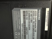 Toshiba Satellite 1130 Vintage