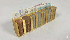 Coin Cash Note Money Organiser