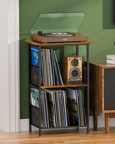 Vinyl record player - player, stand