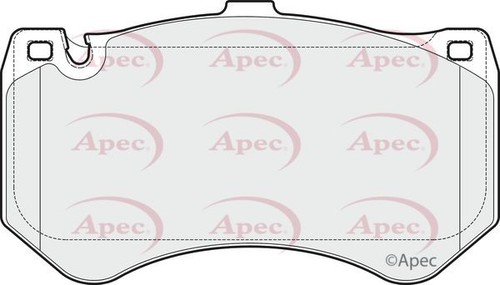 Apec front brake pad - apec,