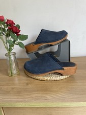 Ladies Next Navy Leather