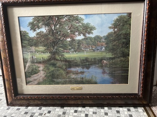 Oil painting ron beaton - by,
