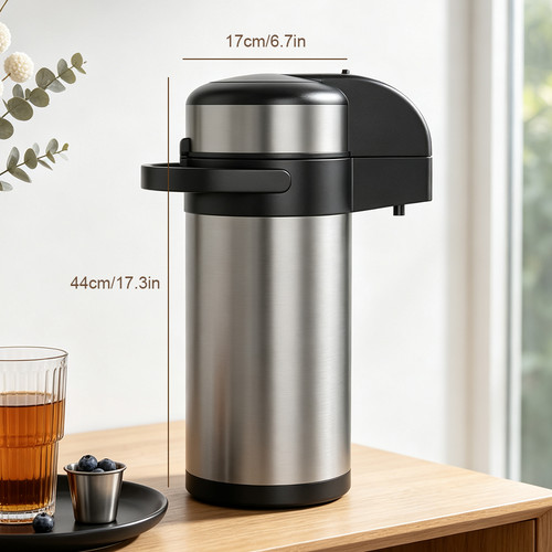 Stainless steel airpot hot - 5l,