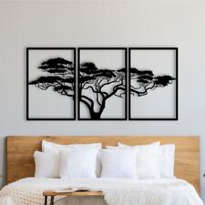 African Tree Metal Wall Art