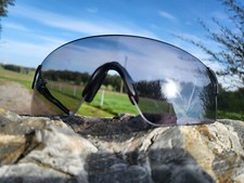 OAKLEY EVZERO BLADES Photochromic Self Tinting Matte Black Road MTB Goggles