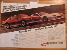 Camaro#128 Advertisement 1986
