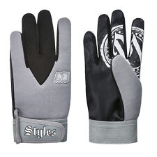 WWE AJ STYLES GREY REPLICA GLOVES OFFICIAL NEW