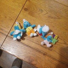 4 x McDonald’s Smurf Teddies