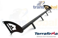 Satin Black Straight Tubular Light Bar for Land Rover Defender Terrafirma TF7001