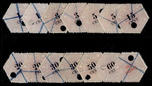 Netherlands telegraph stamps - telegraph,